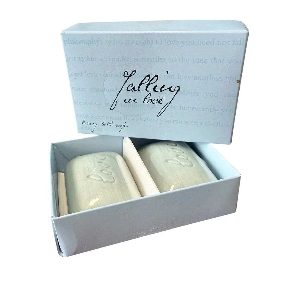 Philosophy FALLING IN LOVE Bar Soap  PRE-COTY Original Formula 5 oz. EACH Lot‎ 2